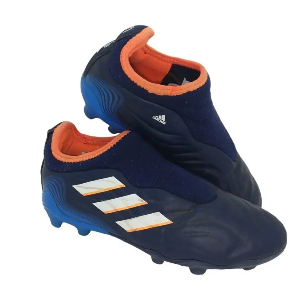 ADIDAS COPA Boys Blue Soccer Slip-on Sneakers - Size: 1 1/2
